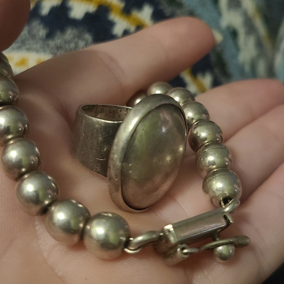 Sterling 925 Taxco Jewelry Lot - Picture 2 of 5